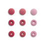 393500 pl color snap rosa 3 tonalità 36pz