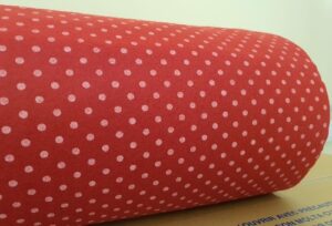 Pannolenci rosso pois