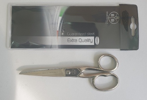 Forbici Per Mancini Herlitz My.pen - Design Nero/Bianco, Lame In Nitruro Di Titanio, 18 Cm