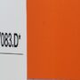 Matt colore opaco vinile adesivo - arancione