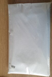 Fliselina Bianca termoadesiva 1 lato busta preconfezionata 150x5mt finezza 40gr