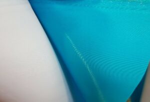 Tessuto per patch turchese