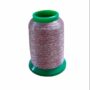Filato laminato isacord 1000mt 9952 - rosso con sfumature argento