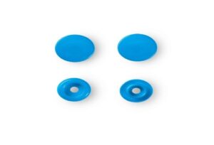 Prym 393108 bottoni a pressione color snap collezione prym love azzurri