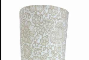 Pannolenci stampato Beige pizzo