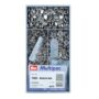 100 bottoni a pressione automatici 15mm prym anorak bottone silver 390260