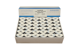 Isabob spoline prebobinate 144 pezzi nero