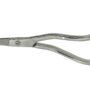 Forbici rasafilo RICAMO MANICI PIEGATI - nichelata - cm .10
