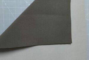 Neoprene bicolore avorio/marrone