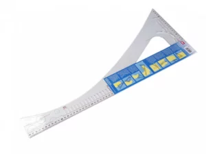 Regolo sarti prym 611499 per sartoria – righello sarto – squadra multifunzione