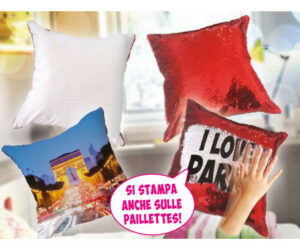 FEDERA STAMPABILE PAILLETTES/SOFTOUCH 40X40