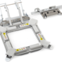 Kit telaio magnetico versatile 100 x 100 mm - Brother serie PR