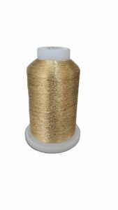 Spole da ricamo Metal Maffei oro M03  1000 metri