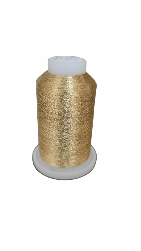 Spole da ricamo Metal Maffei oro M04  1000 metri
