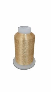 Spole da ricamo Metal Maffei oro M05  1000 metri