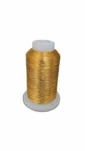 Spole da ricamo Metal Maffei oro M07  1000 metri