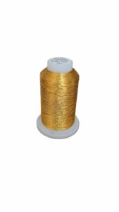 Spole da ricamo Metal Maffei oro M08  1000 metri