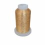 Spole da ricamo Metal Maffei oro M09  1000 metri