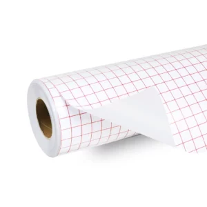 Rotolo di nastro adesivo per trasferimento a griglia LOKLiK rosso – 30 x 1500 cm