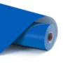 LOKLiK Vinile Adesivo Permanente Opaco - Blu - 30,5 x 180 cm