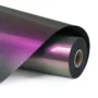 LOKLiK Camaleonte in vinile a trasferimento termico - da verde a viola - 30,5 x 90 cm
