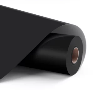 LOKLiK Vinile Adesivo Permanente Opaco – Nero – 30,5 x 180 cm