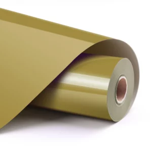 LOKLiK Vinile a trasferimento termico Basic – Oro – 30,5 x 180 cm