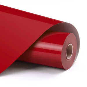 LOKLiK Vinile a trasferimento termico Basic – Rosso – 30,5 x 180 cm
