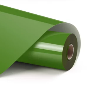 LOKLiK Vinile a trasferimento termico Basic – Verde erba – 30,5 x 180 cm