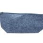 Pochette in feltro Grigio Melange misura grande 38x17x12