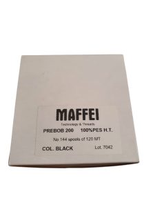 Prebobinate Maffei By Falc  spoline prebobinate 144 pezzi Nero