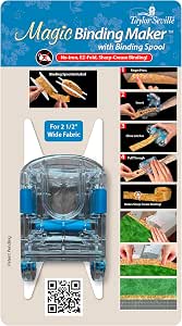 Taylor Seville Magic bias tape maker 2-1/4 inches
